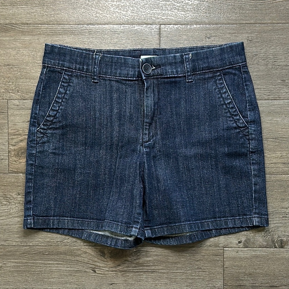 Liz Claiborne Dark Blue Jean Shorts
